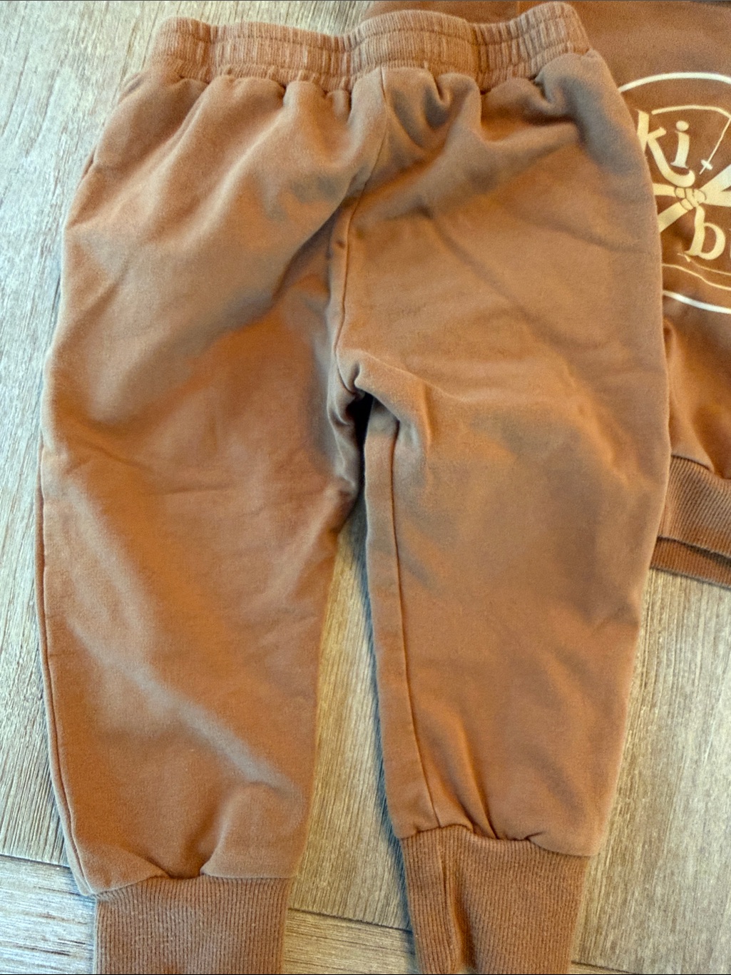 Brown Sweatshirt Set With Ski Bum Logo — image 8 of 8